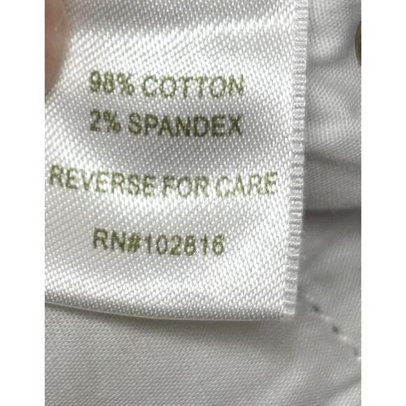 Garnet Hill Olive Brown Corduroys, Tapered Leg, Mid Rise, Size 6 - Picture 5 of 5